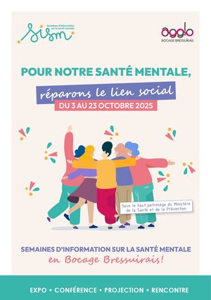 Santé Semaine D'information Santé Mentale Dépliant A5 Numérique