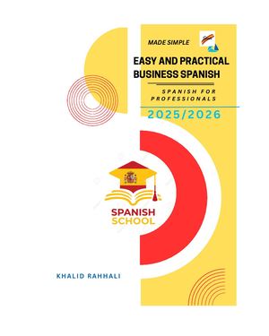 EASY AND PRACTICAL BUSINESS SPANISH