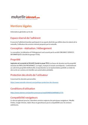 2025 - MENTIONS LEGALES MI APPLICATION