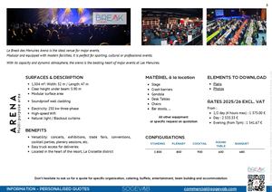 Les Menuires Business Presentation Eng Arena