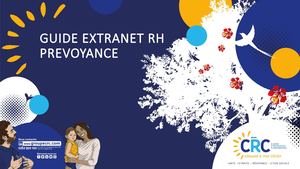 Groupe CRC - Guide Extranet Rh Prevoyance V092025
