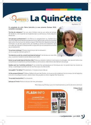 La Quinçette 15 - Juin 2025