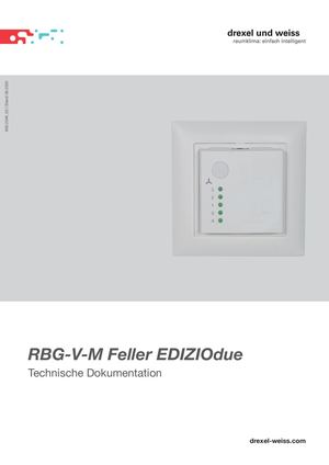 RBG-V M Feller Edizio – Technische Dokumentation