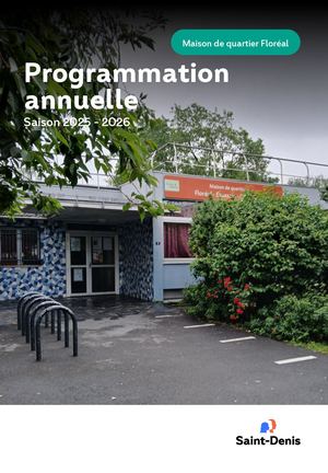 Maison de quartier Floreal programme annuel