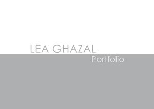 Lea Ghazal Portfolio 2025