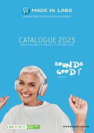 Catalogue Made in Labs 2025 sans prix