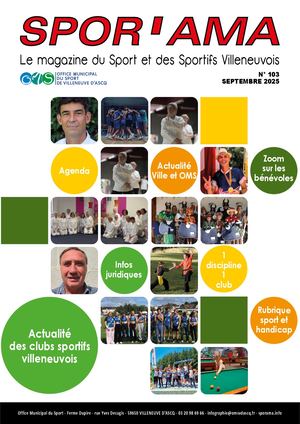 SPOR'AMA 103 - SEPTEMBRE 2025