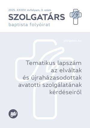 Szolgatárs 2025. évi 3. szám