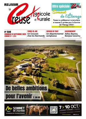 Creuse agricole n°2548