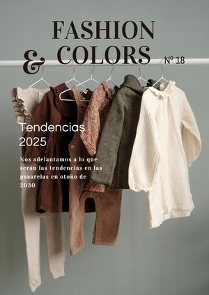 Revista Moda Sencilla Marrón