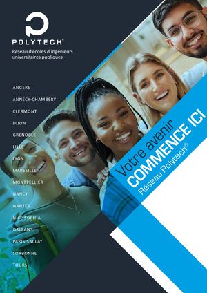 Réseau Polytech Admissions 2025-2026