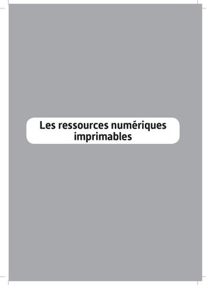 21010 Buli CP Ressources Numériques Imprimables