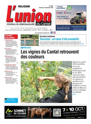L'union Du Cantal N° 3828