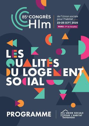 Programme Congrès Hlm 2025