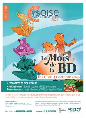 Le Mois de la BD - Programme 2025 !