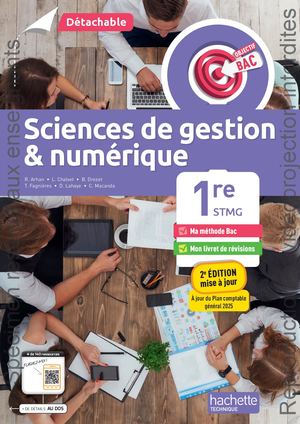 Objectif Bac SDGN 1re STMG (détachable) - Éd. 2025