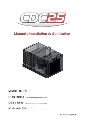 Manuel CDC 25