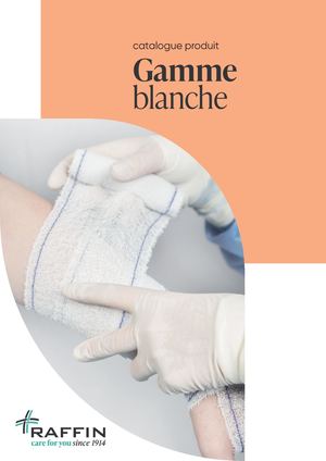 Catalogue produit « Gamme blanche »