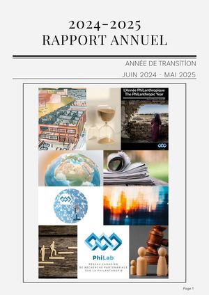 Rapport Annuel 2024 2025