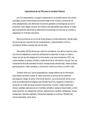 1 4 Importancia De Las Tic Para El Contador Público