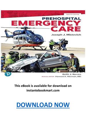 Prehospital Emergency Care 12th Edition Pdf