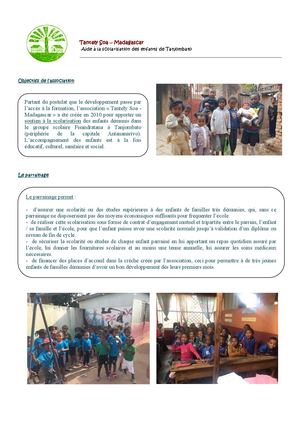 Présentation Tantely Soa