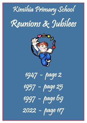 Kimihia School Reunions