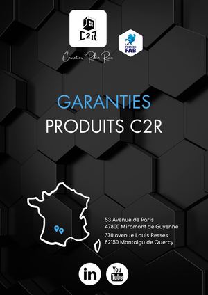 Garanties Tous Produits C2R