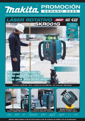 Makita Folleto Promo Verano 25 Sd