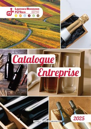 Catalogue Entreprise 2025 Limoges Boissons Futees