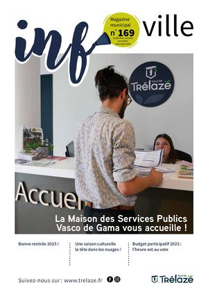 Infoville Trélazé - Journal municipal n° 169 - Septembre 2025