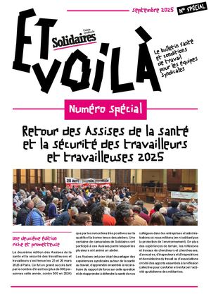 Bulletin Et Voilà N° Spécial Assises de la Santé 2025