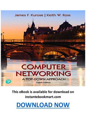 Computer Networking A Top Down Approach 8th Edition Pdf