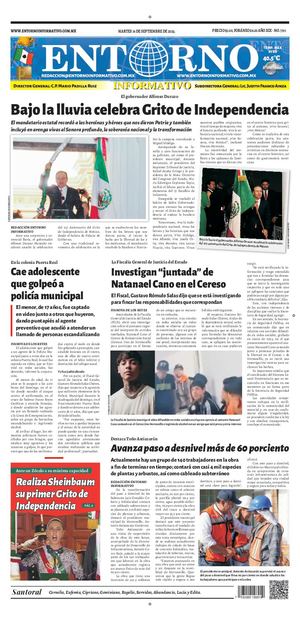 Entorno Informativo 160925