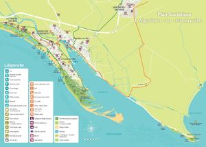 Plan Touristique - L'Aiguillon-la-Presqu'île (Vendée-85)