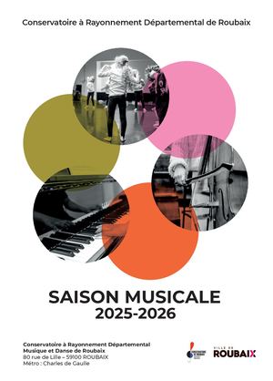 Saison Musicale 2025 2026 Du Conservatoire De Roubaix