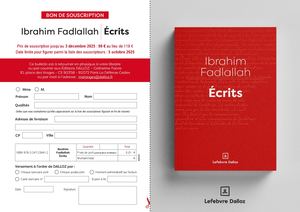 Souscription Fadlallah