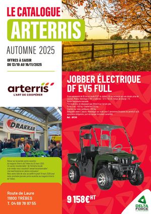 ARTERRIS CATALOGUE AUTOMNE 2025