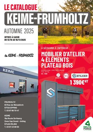 KEIME-FRUMHOLTZ CATALOGUE AUTOMNE 2025