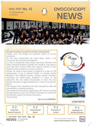 Ovoconcept Newsletter (EN)