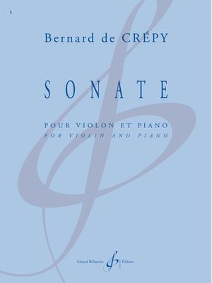 Bernard de Crepy - Sonate