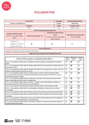 BCN - Business And Marketing 2025 -2026