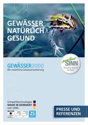 GEWÄSSER2000 Presse und Referenzen (Auswahl)