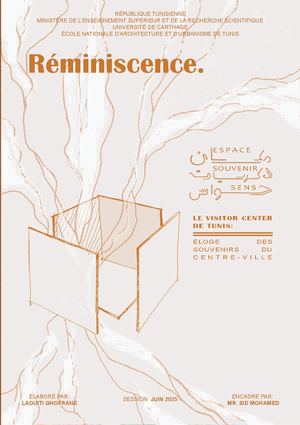 Mémoire d'architecture: Réminiscence: Espace, Souvenirs et Sens