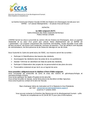 Aide Soignant Sarrail