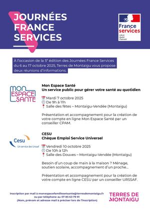 Journées France Services - Édition 2025