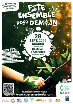 PROGRAMME DE LA 3ÈME ÉDITION DE LA 15AINE DU DÉVELOPPEMENT DURABLE