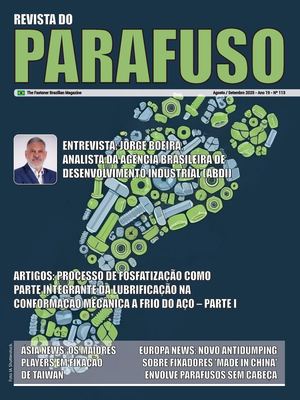'Revista do Parafuso' (The Fastener Brazilian Magazine), RP113 Issue, September 2025