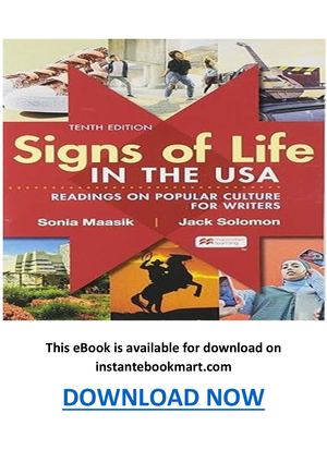 Signs Of Life In The Usa 10th Edition Pdf