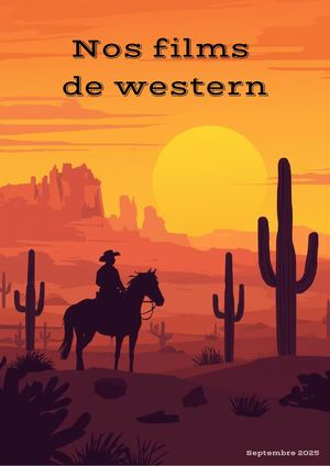 Livret films de Western - septembre 2025